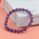 8mm Amethyst Bracelet Stylish Spiritual Wear