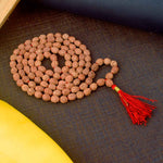 4 Mukhi Pathariya Rudraksha mala 6-7mm