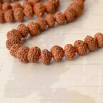 8 Mukhi Pathariya Rudraksha Mala 7-8mm