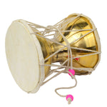 6.5 Inch Divine Brass Damru for Lord Shiva