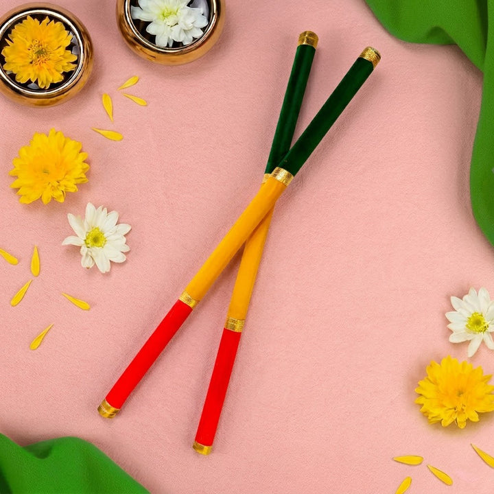 Dandiya Sticks | India’s Largest Pooja Accessories Brand – www.satvikstore.in