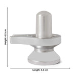 Medium Parad Shivling – Energized Mercury Shivling for Pooja