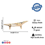 Elegant Brass Shankh Stand