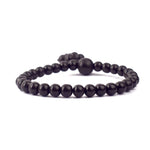 6 mm Govt. Certified Karungali bracelet with Gloss Finish