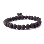 8mm Govt. Certified Karungali Bracelet with Matt Finish