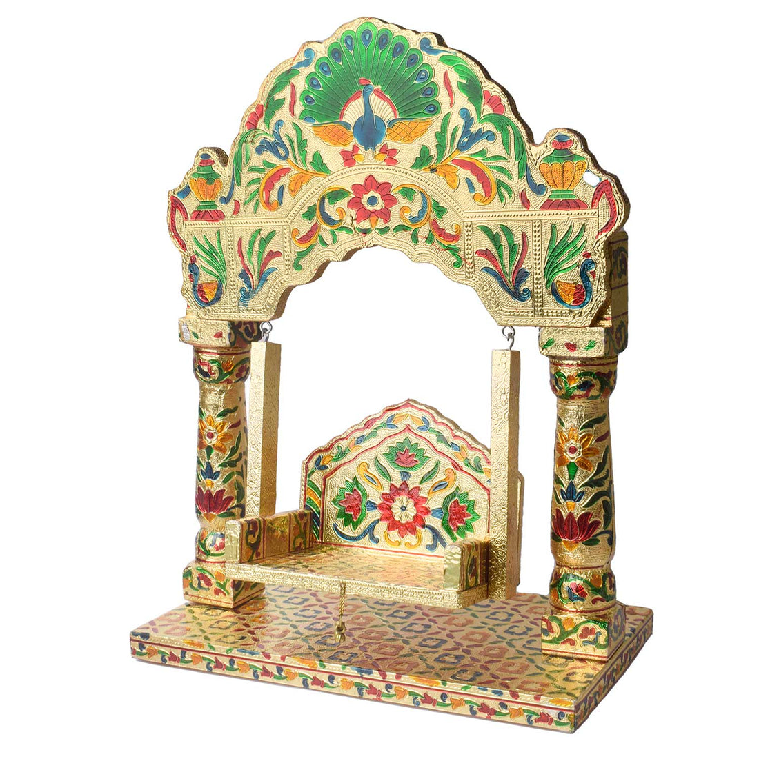 Royal Darbar Meenakari Jhula for Laddu Gopal
