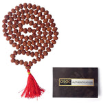 8 Mukhi Pathariya Rudraksha Mala 10-11mm