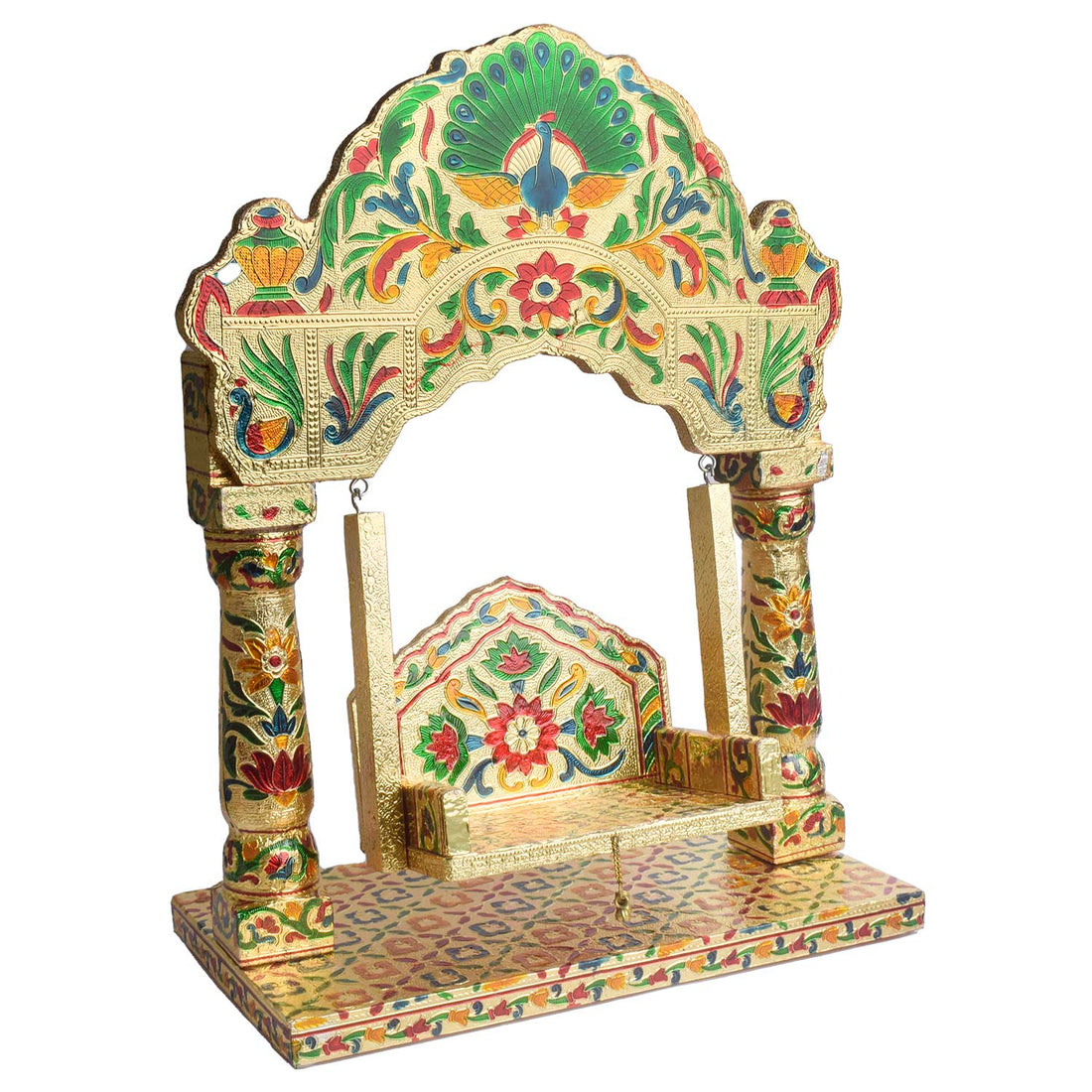 Royal Darbar Meenakari Jhula for Laddu Gopal