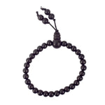 6 mm Govt. Certified Karungali bracelet with Gloss Finish