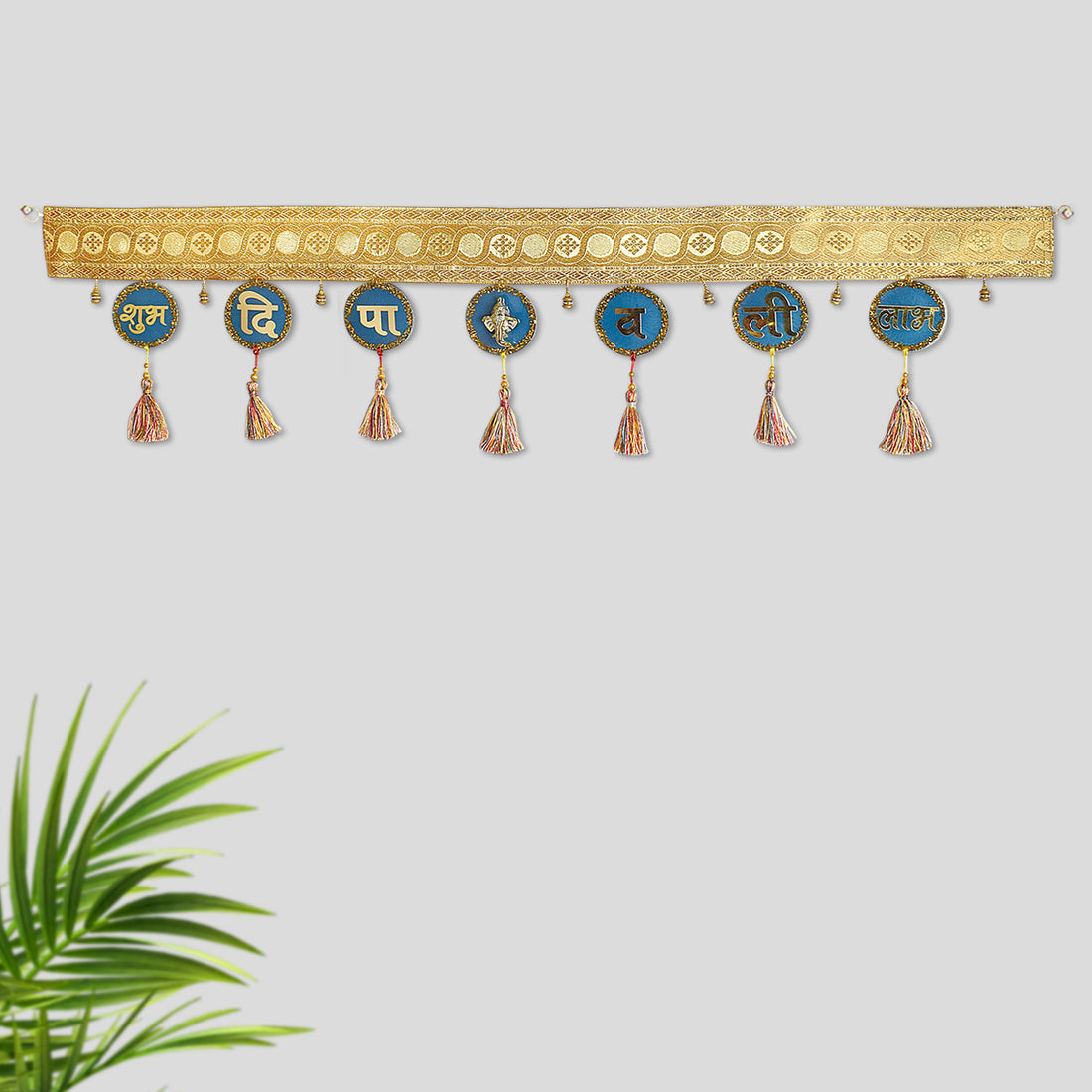 Resin Toran For Door Decoration (Blue)