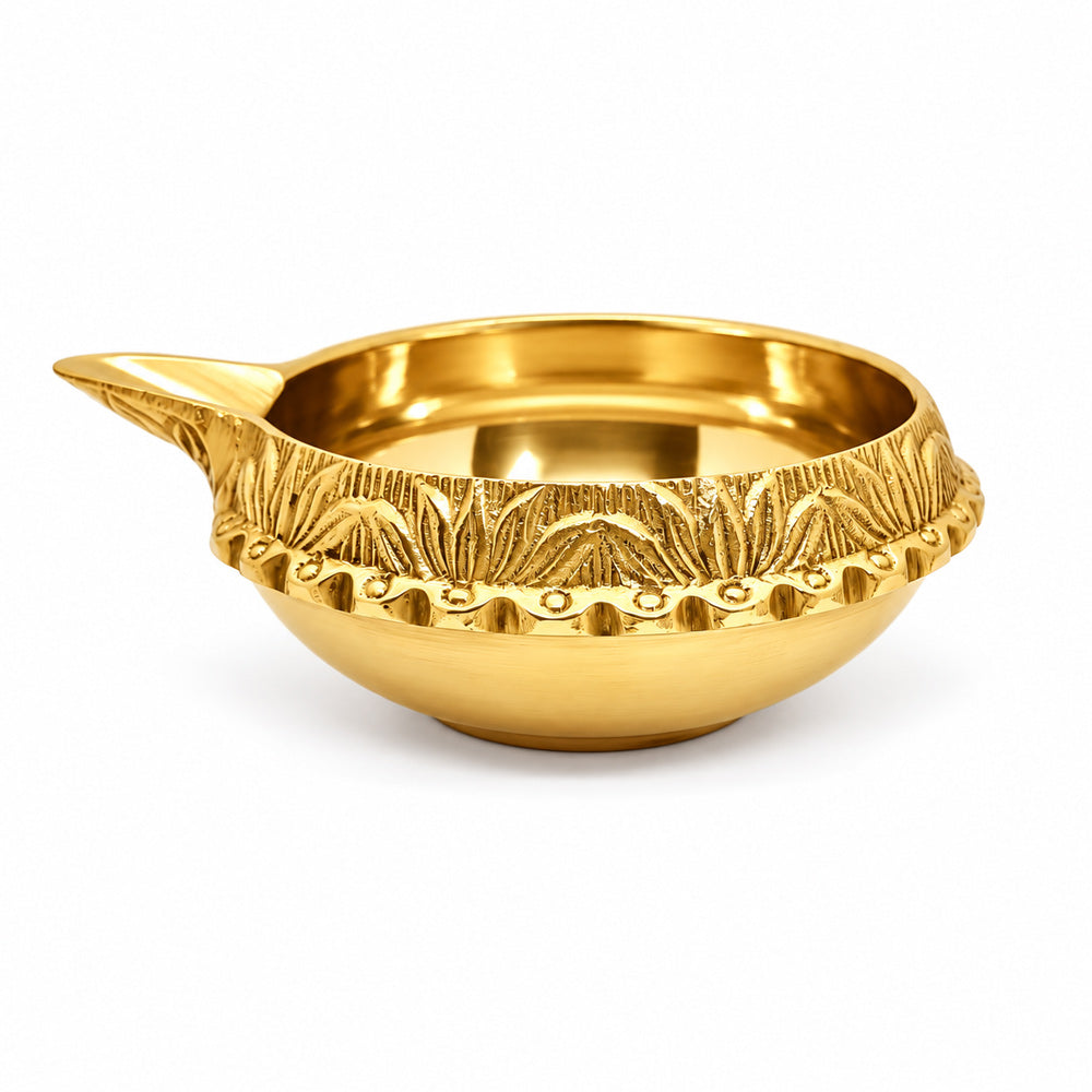 Beautiful Pure Brass Kuber Diya