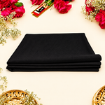 Black Cotton Cloth – 1.25 Meter for Pooja & Ritual Use