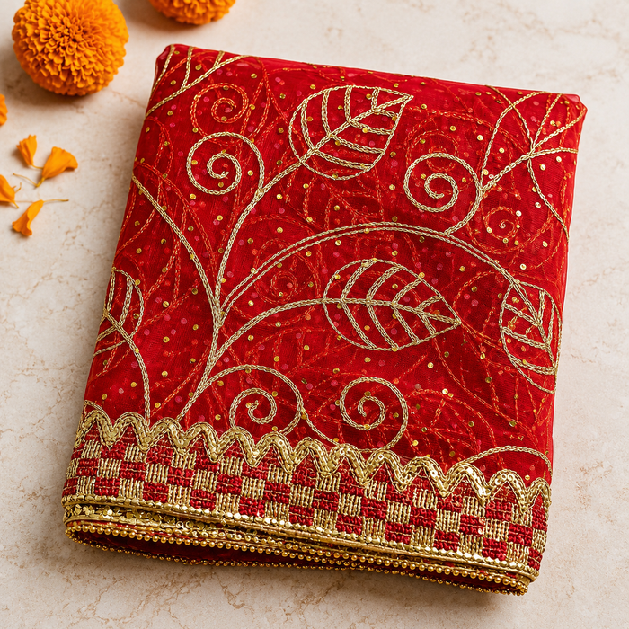 Handcrafted Mata Chunri (84x42 inch)