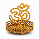 Handcrafted OM Shadow Diya