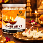 Pure Ghee Diya Wicks (Wax Free)