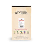 6 Inch Vibrant Eco-Friendly Ganesha Idol With Royal Turban