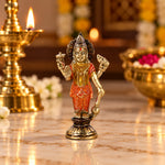 Elegant Brass Standing Lord Vishnu Idol