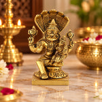 Brass Narsimha Laxmi Idol