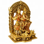 11.6 Inch Brass Sampurna Shiv Parivaar Idol Complete Lord Shiva Family Statue
