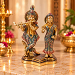 8 Inch Radha Krishna Idol – A Symbol of True Devotion and Love