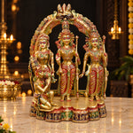 24 Inch Large Shree Ram Darbaar Brass Idol
