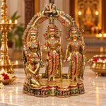 24 Inch Large Shree Ram Darbaar Brass Idol