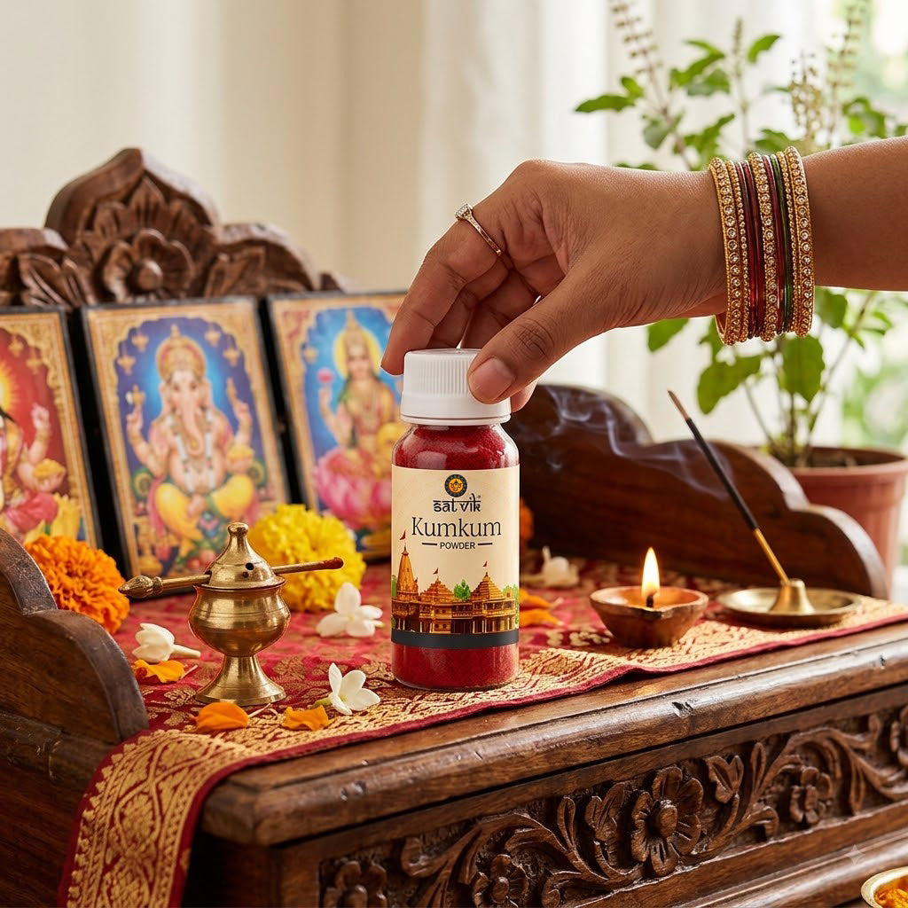 Pure Kumkum Powder For Pooja (40 Gram)