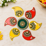 Cultural Whirlwind Rangoli Sticker