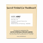 Sacred Trishul Car Dashboard Idol