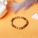 8mm Picture Jasper Bracelet for Grounding & Inner Peace