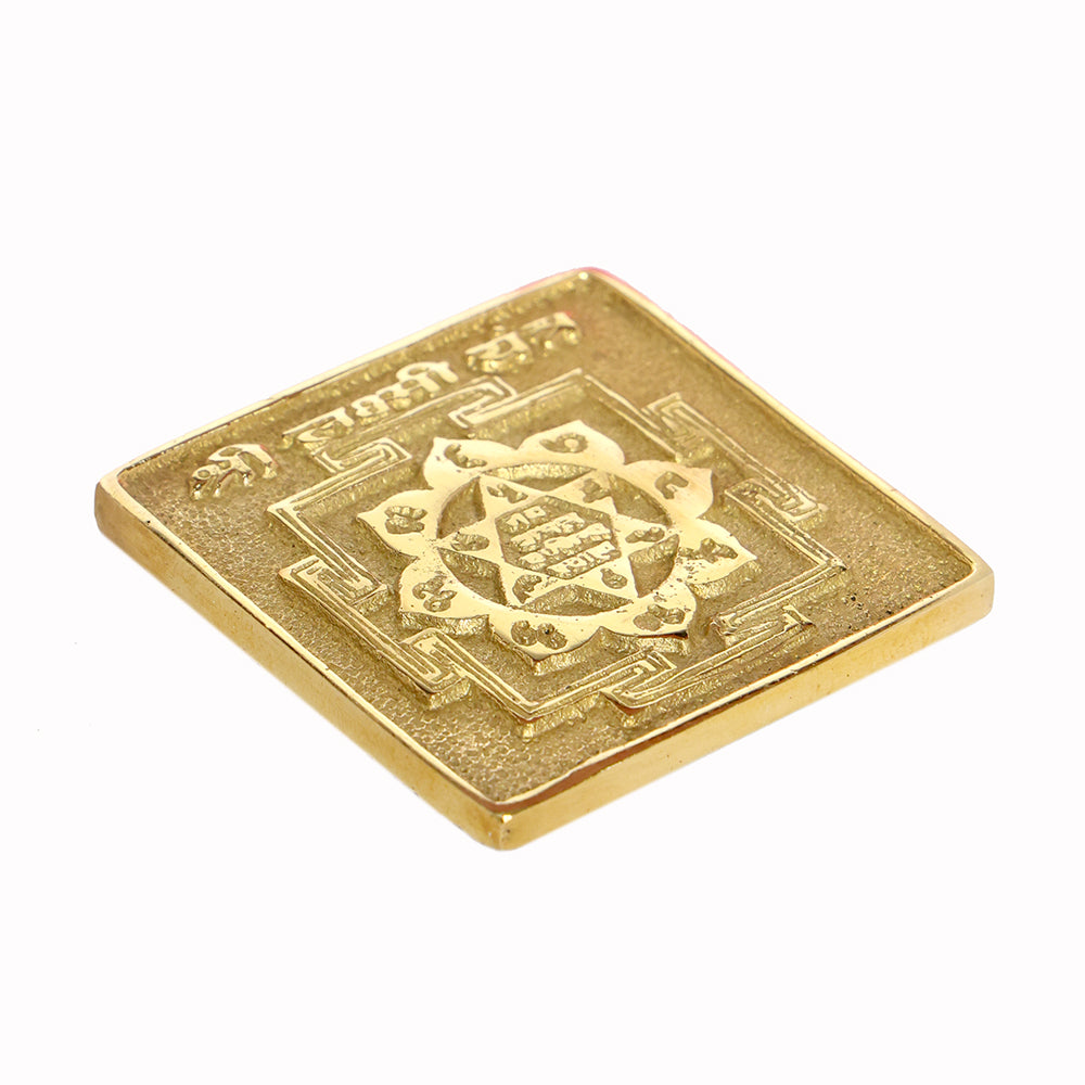 Asht Dhatu Large Laxmi Yantra – Attract Good Fortune & Growth