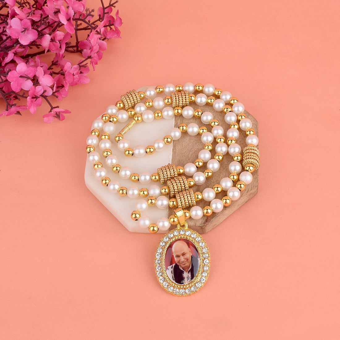 Guruji Neck Mala symbolizing divine connection and spiritual resonance. India’s Largest Pooja Accessories Brand – www.satvikstore.in