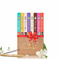 Heritage handcrafted prayer sticks gift pack with 8 incense sticks