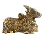 Decorative Handcrafted Brass Nandi