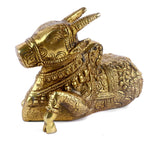 Decorative Handcrafted Brass Nandi