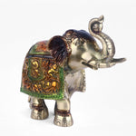 Eye Catching Brass Colorful Elephant