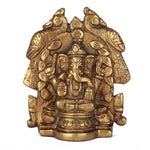 4.5 Inch Brass Ganesh Idol