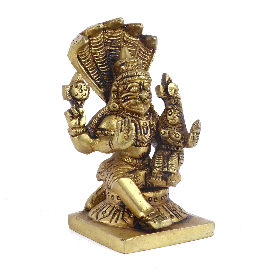 Brass Narsimha Laxmi Idol