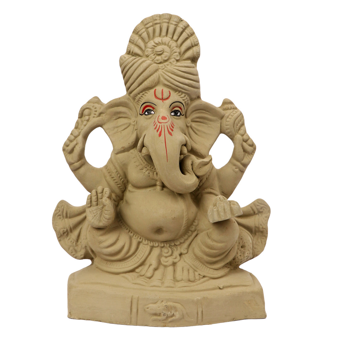 11 Inch Siddhidhata Eco-Friendly Ganesha idol