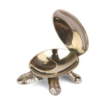 Silver Plated Multi-Color Turtle
