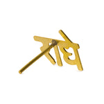 Brass Radhe Tilak Stamp Deity Ornament