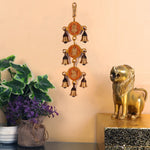 12.5 Pure Brass Laxmi Ganesh Saraswati Wall Hanging