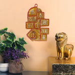 9.4 Inch Pure Brass Vastu Plate Wall Decor