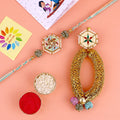 Shop Exquisite Designer Rakhi, Beautiful Couple Rakhi, and Latest Bhaiya Bhabhi Rakhi Online at Satvik Store - Send Rakhi with Style and Tradition!