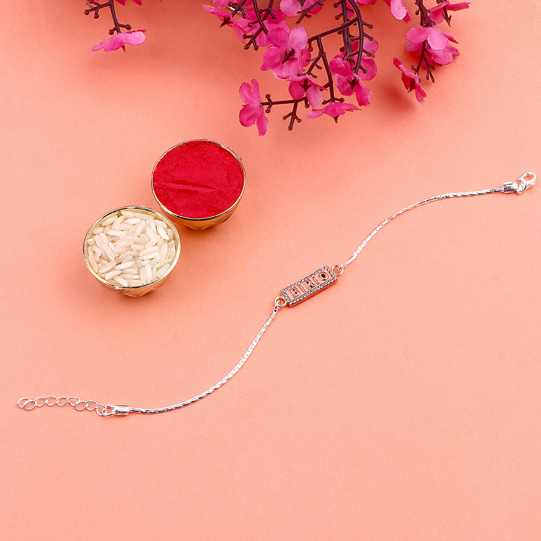 Glittering 925 Silver Rakhi Delights: Celebrate the Joy of Siblinghood
