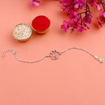 Shimmering Legacy: 925 Silver Rakhi for a Regal Connection