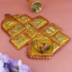 9.4 Inch Pure Brass Vastu Plate Wall Decor