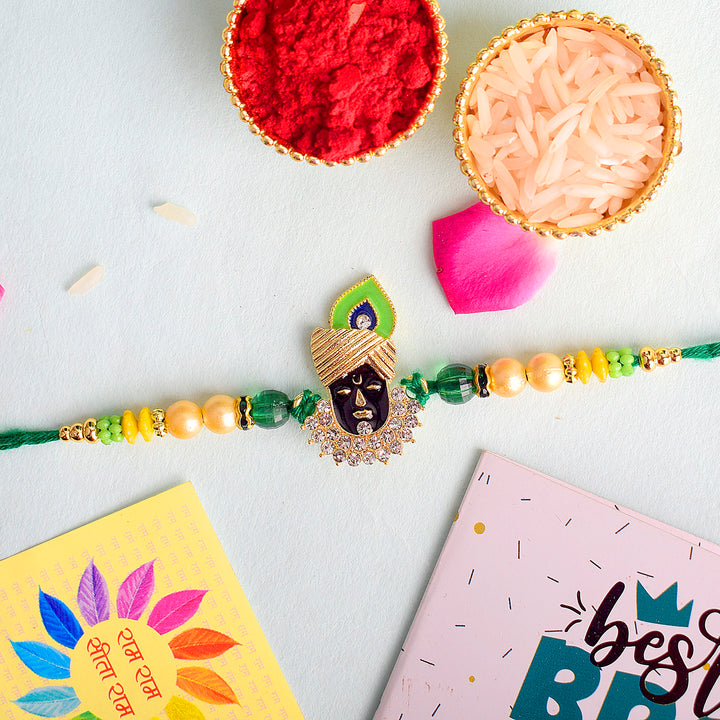 Krishna Mystic Rakhi Online | India’s Largest Pooja Accessories Brand – www.satvikstore.in