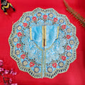 Beautiful Laddu Gopal dress No.6 design 1 with bright festive detailing for Bal Gopal idol – India’s Largest Pooja Accessories Brand – www.satvikstore.in