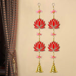 Lotus Bells Wall Hanging online | India’s Largest Pooja Accessories Brand – www.satvikstore.in
